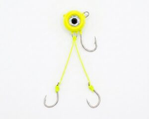 Alamatra Tenye Hazır Beden – Taş Balıkları İçin Yemli Tenye Jig Head 100 Gram - Görsel 3