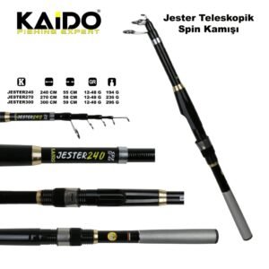 Kaido Jester Teleskopik Spin Kamışı 270 cm 12-48 gr - Görsel 3