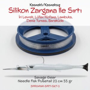 Silikon Zargana ile Sırtı Takımı (Zargana Sırtı Set-3)