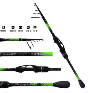 Smart Teleskopik Spin Kamış 205 cm 3-15 gr - Görsel 2