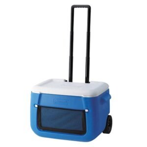 Coleman Poly-Lite Wheeled Mesh 50 QT Tekerlekli Soğutucu Buzluk 47.3 Lt - Görsel 2