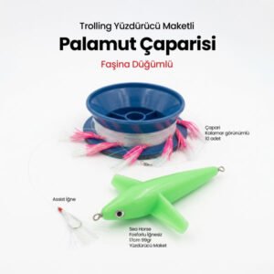 Trolling Yüzdürücü Maketli Faşina Düğümlü Palamut Çaparisi
